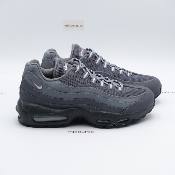 SLD NEW Nike Air Max 95 Sneakers HF0121-001 Dark Grey/White - Picture 3 of 8